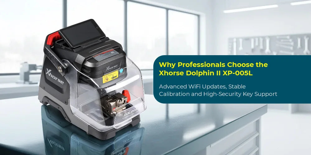 Why the Xhorse Dolphin II XP-005L Is Still the King of Mobile Key Cutting in 2026
