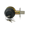 ECS HARDWARE - Durable Double Cylinder Deadbolt Lock - Oil Rubbed Bronze - Grade 3 (SC1/KW1)