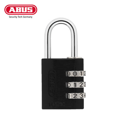 ABUS - 145/30 - Corrosion Resistant Solid Aluminum 3-Digit Code Combination Lock with Optional Finish