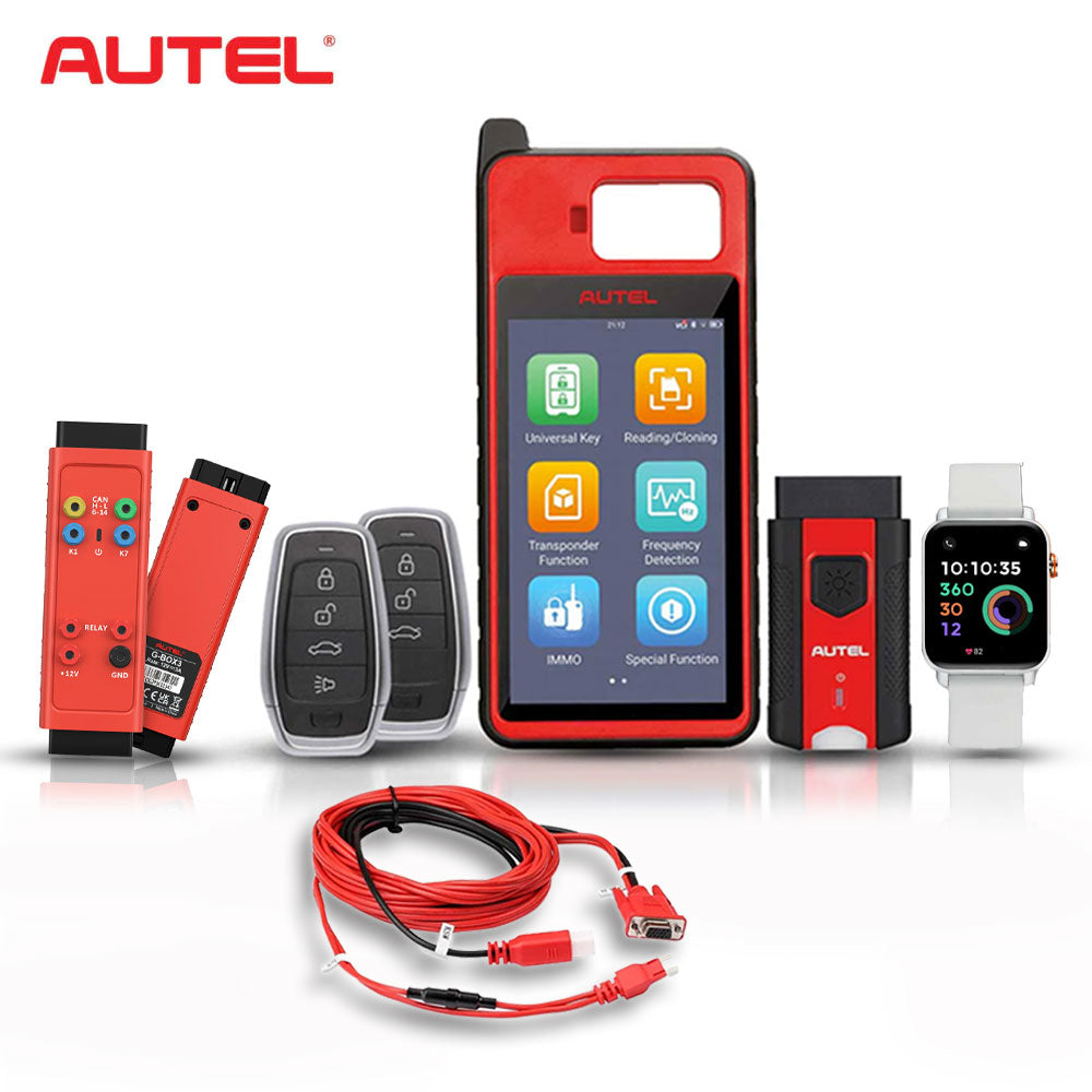 Autel MaxiIM KM100 Universal Key Generator Bundle with G-BOX3 and