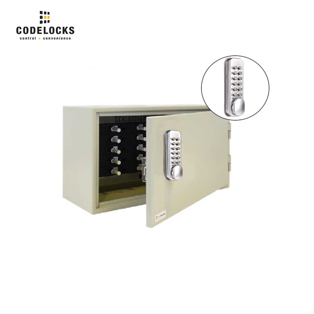 Codelocks Optional Hook Key Control Cabinet with CL160 SG Mechanical Lock