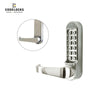 Codelocks CL555 Mechanical, Heavy Duty, Stainless Steel, Optional Backset, Mortise Lock with Passage Function
