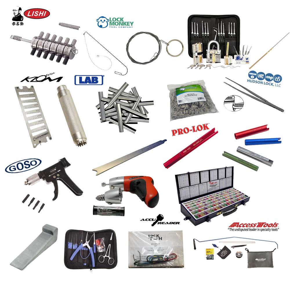 Car Opener and Extractor Tools - Complete Specialty Tools Bundle