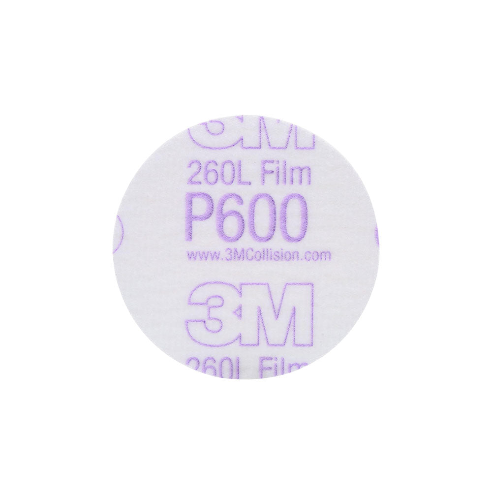 3M - Hookit Finishing Film Abrasive Disc 260L - 50 Discs Per Box