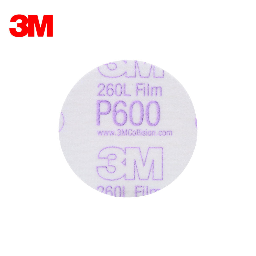 3M - Hookit Finishing Film Abrasive Disc 260L - 50 Discs Per Box