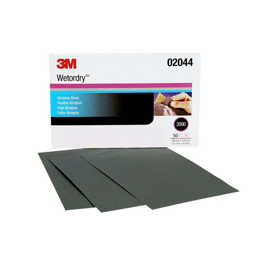 3M - Wetordry Abrasive Sheet 401Q - 50 Sheet Per Box