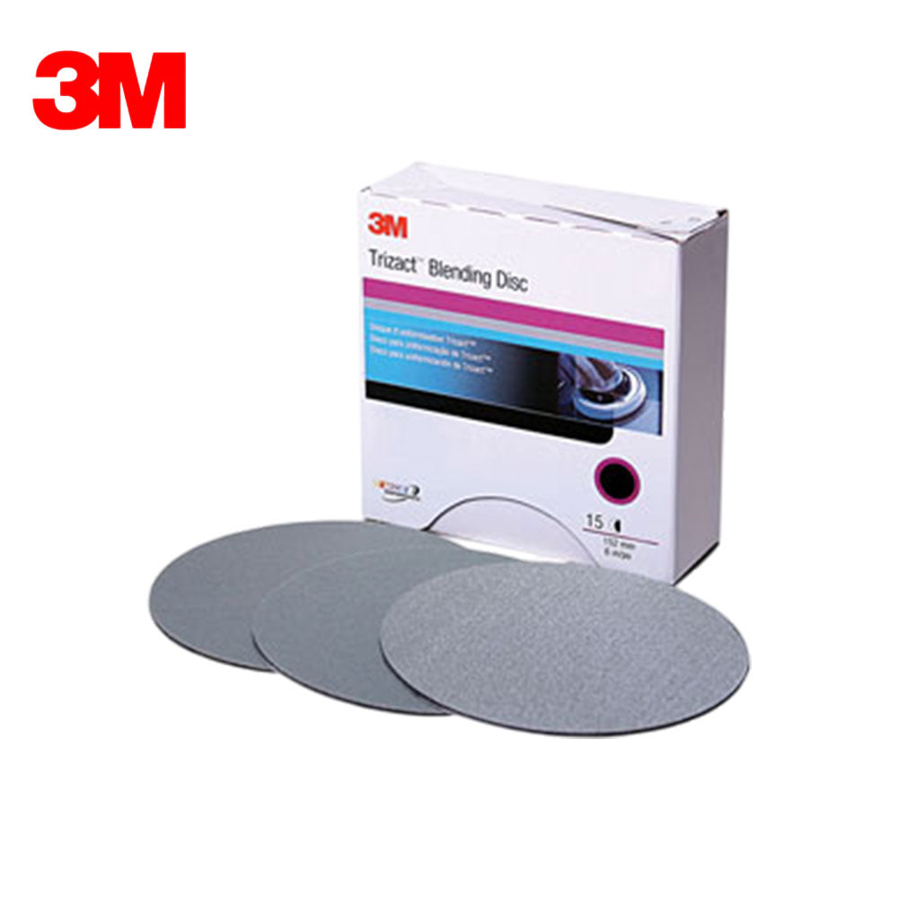3M - Trizact Hookit Blending Abrasive Disc - P1000 Grit - 15 Discs Per Box
