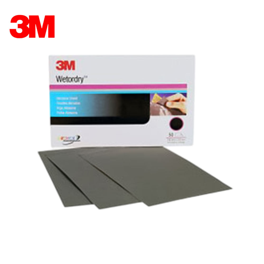 3M - Wetordry Abrasive Sheet 434Q - 5-1/2 x 9 Inch - 50 Sheets