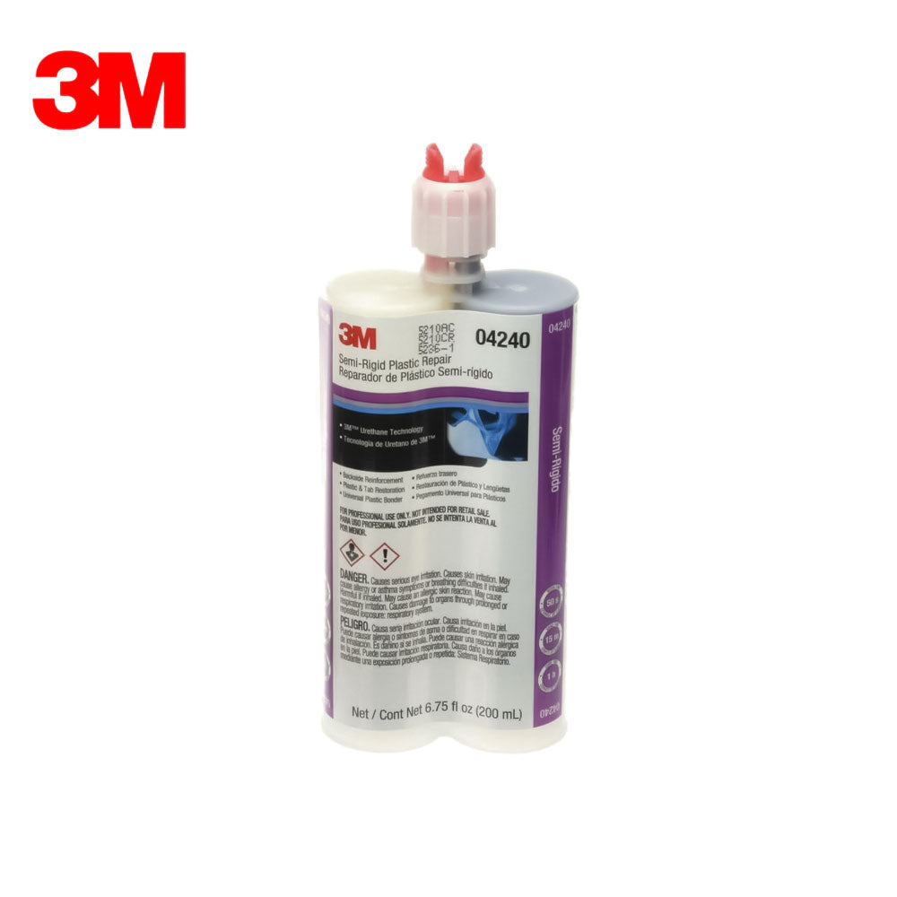 3M - 04240 - Semi-Rigid Plastic Repair - 200 ml Cartridge