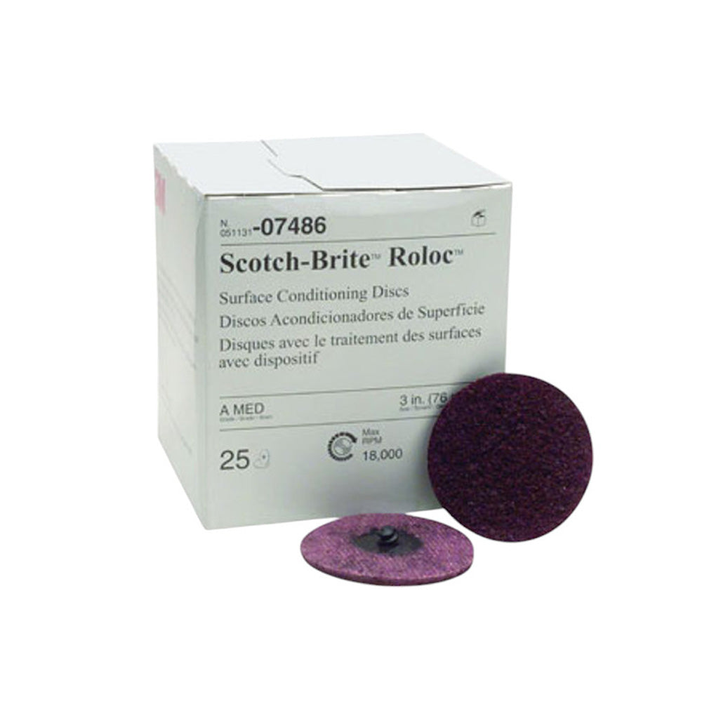 3M - Scotch-Brite Roloc Surface Conditioning Disc - TR Attachment - Silicon Carbide