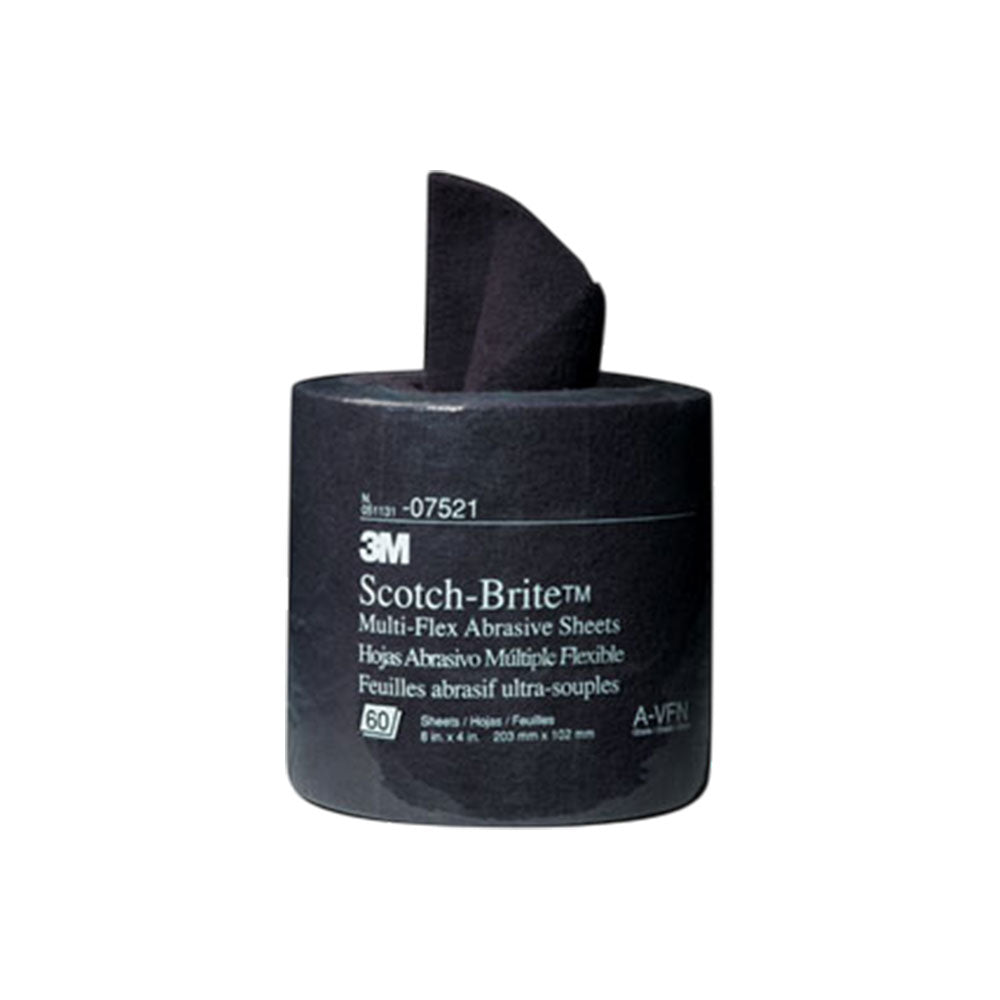 3M - 07521 / 07522 - Scotch Brite Multi Flex Sheet Roll - 8 In x 20 Ft