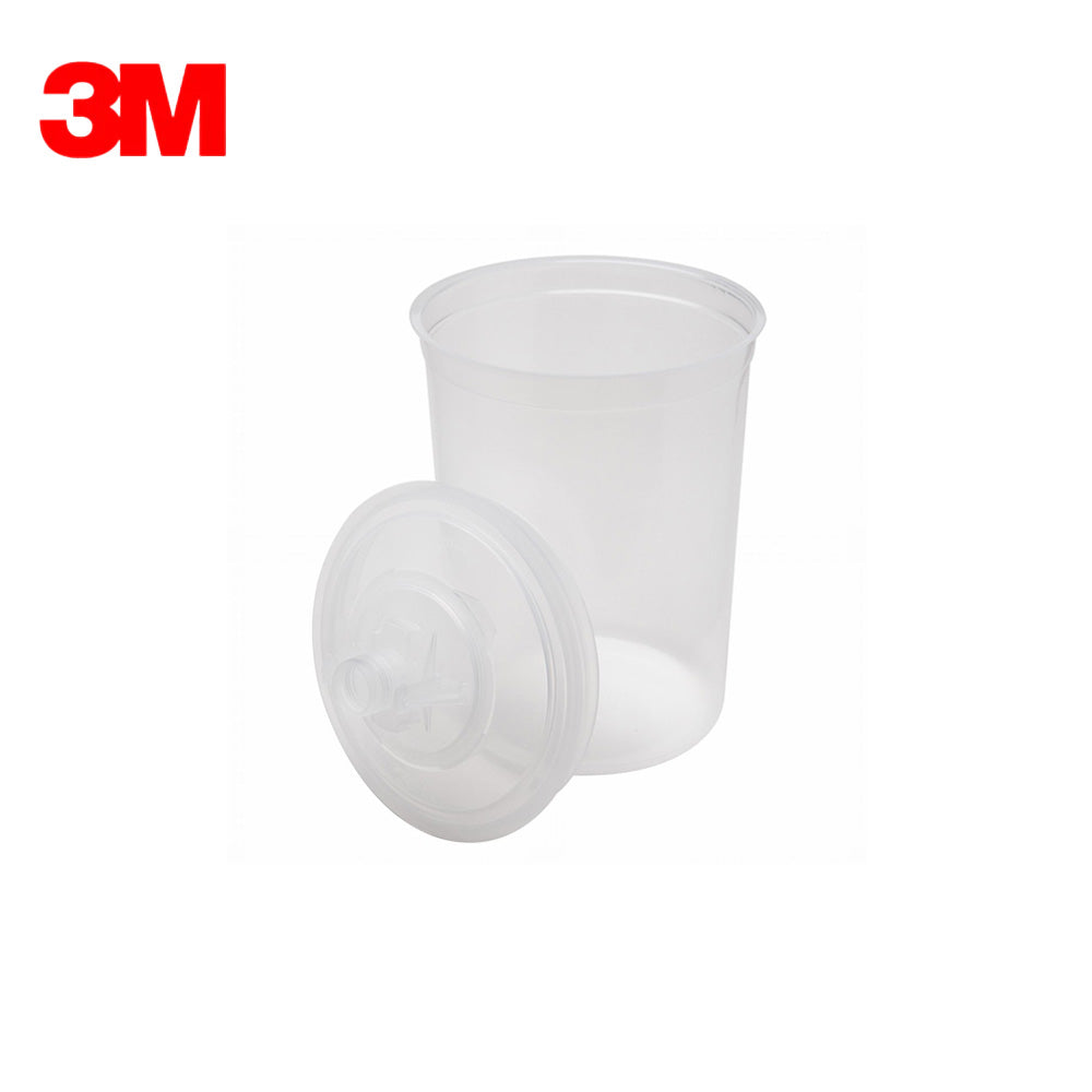 3M - 16024 - PPS Lid and Liner Kit - Large (28 fl oz) - 200 Micron Filter - 25 Lids and Liners Per kit