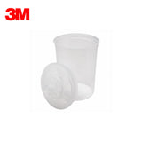 3M - 16024 - PPS Lid and Liner Kit - Large (28 fl oz) - 200 Micron Filter - 25 Lids and Liners Per kit