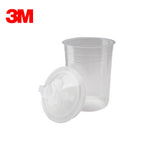 3M - 16114 - PPS Lid and Liner Kit - Mini (6 fl oz) - 200 Micron Full Diameter Filter - 50 Lids and Liners Per Kit