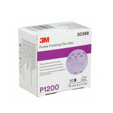 3M - Hookit Purple Finishing Film Abrasive Disc 260L - 3 Inch - 50 Per Box