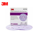 3M - 30769 - Hookit Purple Finishing Film Abrasive Disc 260L - Dust Free - 6 Inch - P1000 Grit - 50 Per Box