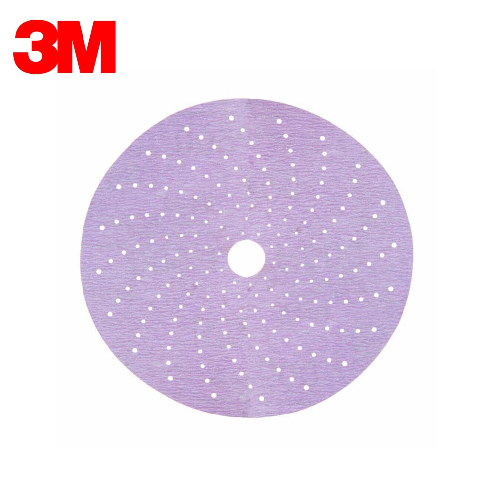 3M - Hookit Purple Clean Sanding Abrasive Disc 334U - 50 Discs Per Box