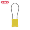 ABUS - 76/40CAB20 - Nylon-Covered Aluminum Core Padlock - 4 Inch Cable with Optional Keying and Optional Finish