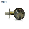 ECS HARDWARE - Durable Single Cylinder Deadbolt Lock - Antique Brass - Grade 3 (SC1/KW1)