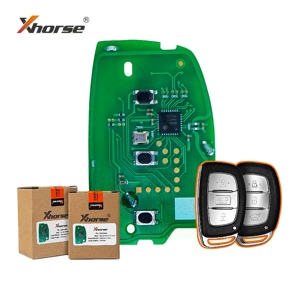Xhorse XZHY84EN Hyundai Smart Key 3 Buttons PCB Board for VVDI Key
