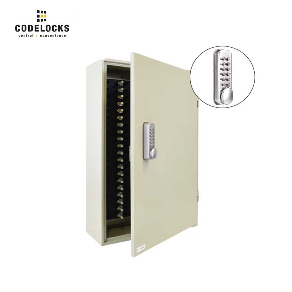 Codelocks Optional Hook Key Control Cabinet with CL160 SG Mechanical Lock