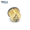 ECS HARDWARE - Durable Premium Mortise Cylinder - 1" 10B Oil Rubbed Bronze / Black KW1