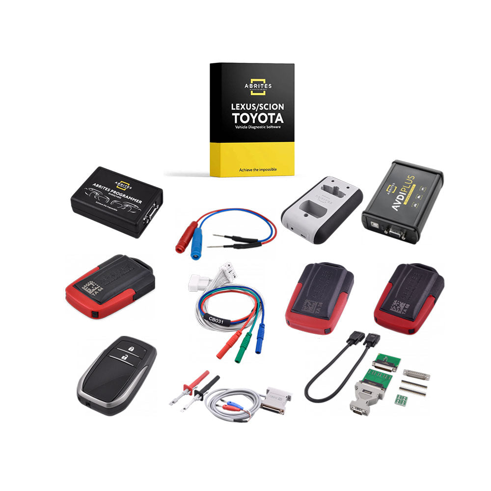 ABRITES AVDI Full TOYOTA Software and Hardware Package for Toyota, Lexus & Scion