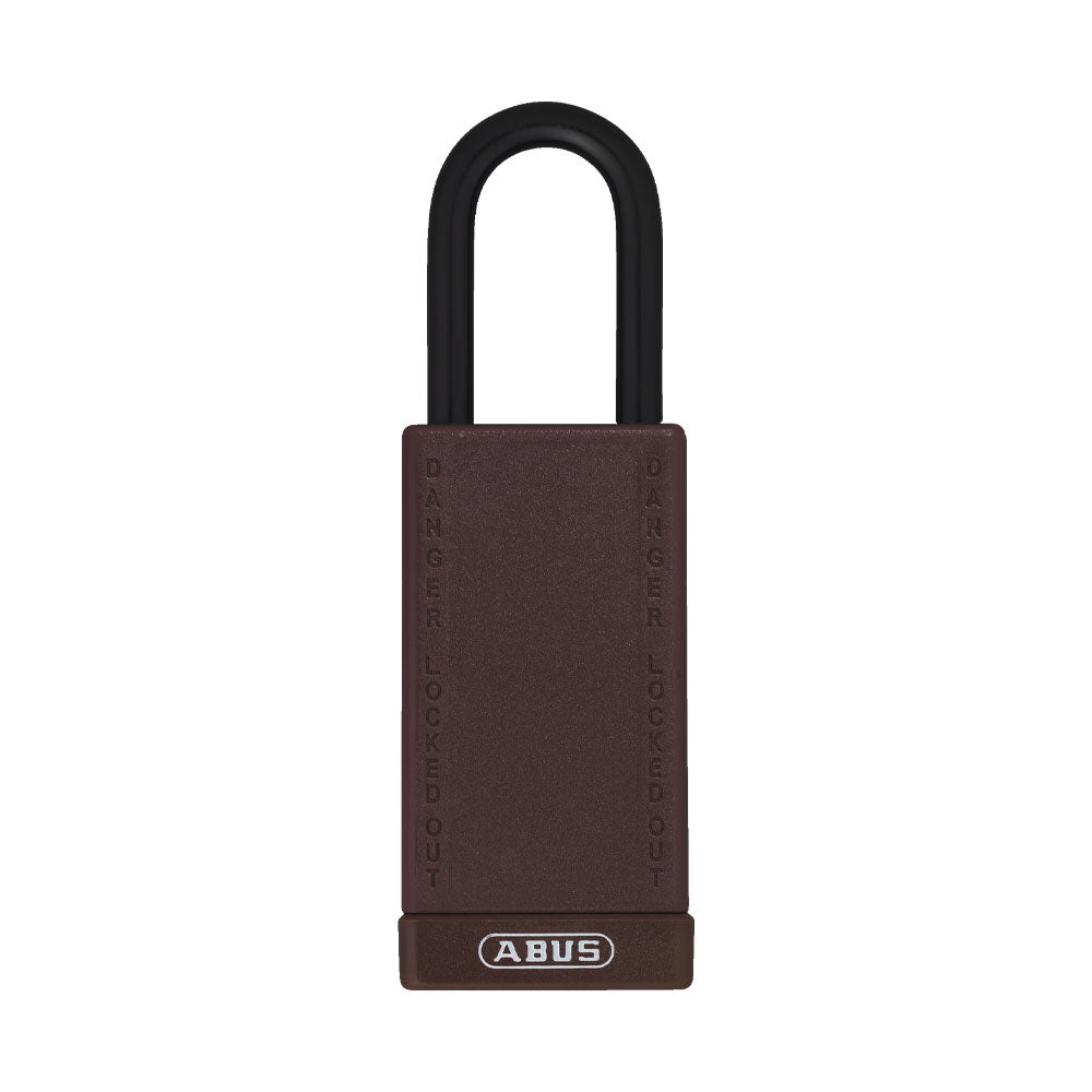 ABUS - 74LB/40 - Synthetic Coated Corrosion and Chemical Resistant Aluminum Padlock with Optional Keying and Optional Finish - 1-37/64 Inch Width