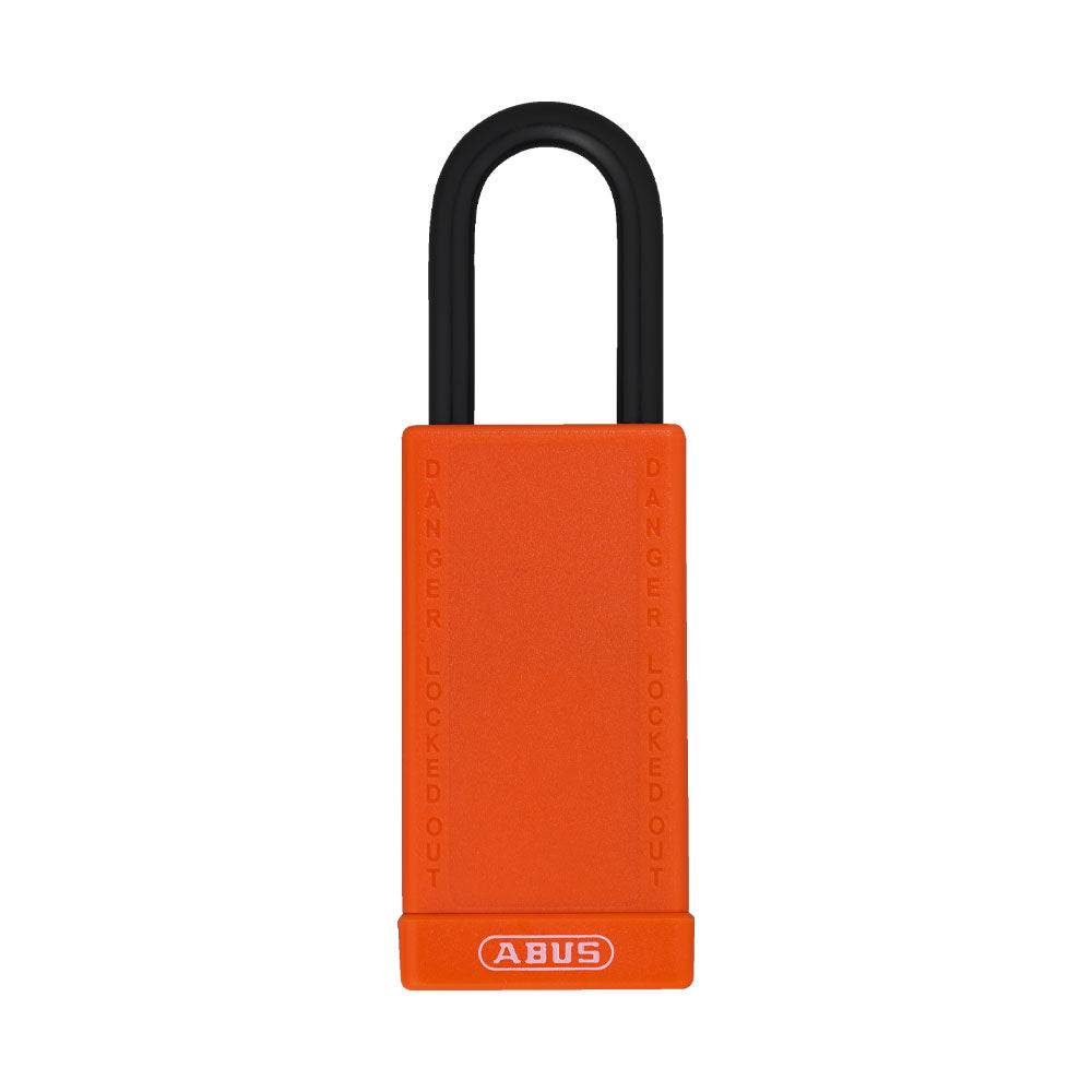 ABUS - 74LB/40 - Synthetic Coated Corrosion and Chemical Resistant Aluminum Padlock with Optional Keying and Optional Finish - 1-37/64 Inch Width