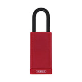 ABUS - 74LB/40 - Synthetic Coated Corrosion and Chemical Resistant Aluminum Padlock with Optional Keying and Optional Finish - 1-37/64 Inch Width