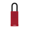 ABUS - 74LB/40 - Synthetic Coated Corrosion and Chemical Resistant Aluminum Padlock with Optional Keying and Optional Finish - 1-37/64 Inch Width