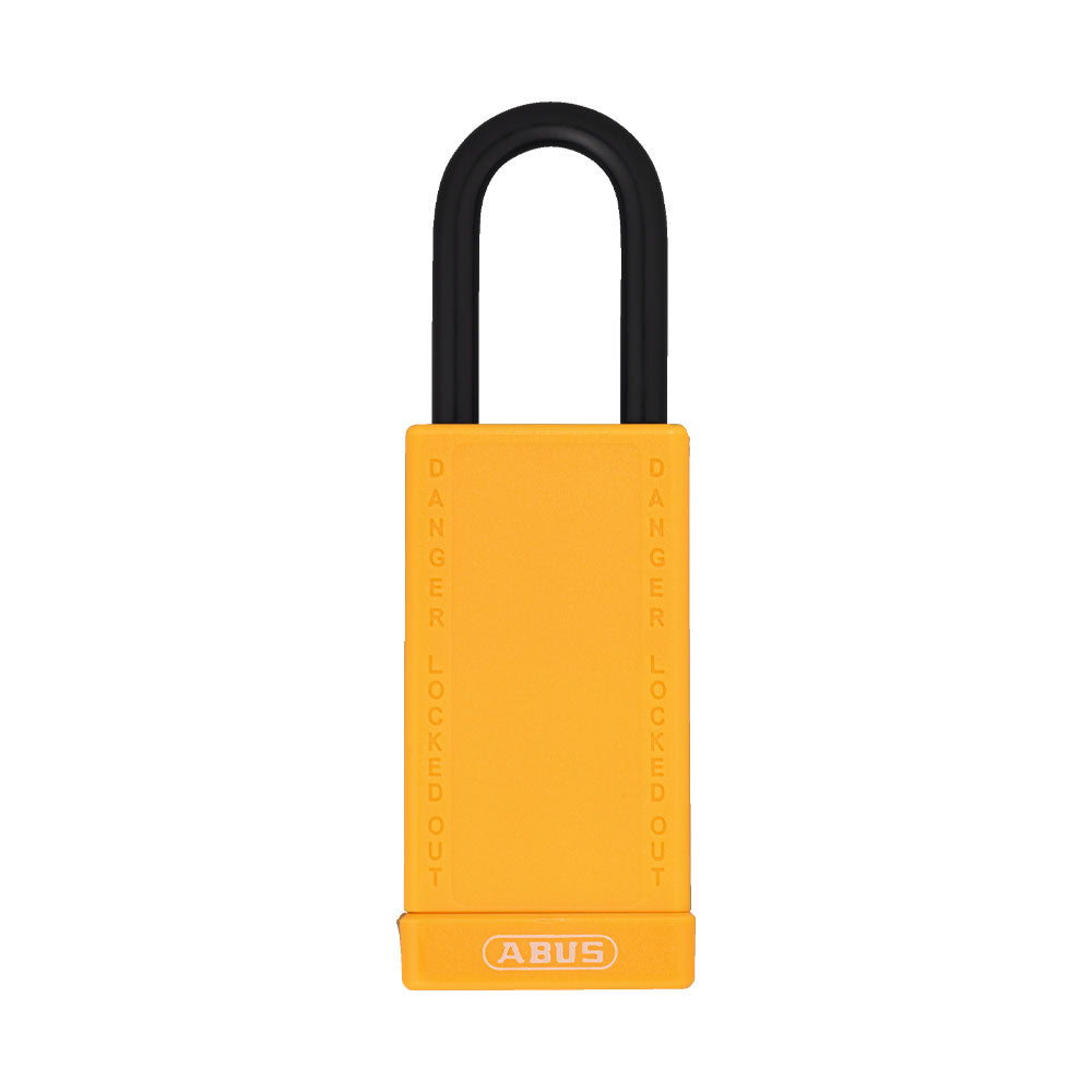 ABUS - 74LB/40 - Synthetic Coated Corrosion and Chemical Resistant Aluminum Padlock with Optional Keying and Optional Finish - 1-37/64 Inch Width