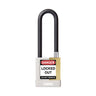 ABUS - 74M/40HB75 - Key Retaining Vinyl Encased Solid Brass Padlock with Optional Keying and Optional Finish - 1-37/64 Inch Width