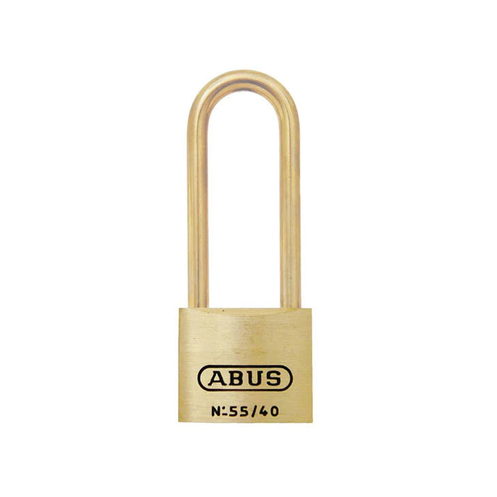ABUS - 55MB/40HB63 - Self-Locking Solid Brass Padlock with Optional Keying - 1-1/2 Inch Width