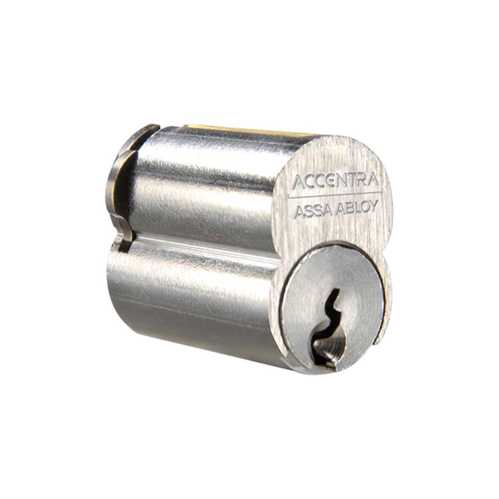 ACCENTRA - 1210 - LFIC Core - 6-Pin - GA Keyway - Keyed Different - 626 (Satin Chrome)