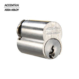ACCENTRA - 1210 - LFIC Core - 6-Pin - GA Keyway - Keyed Different - 626 (Satin Chrome)