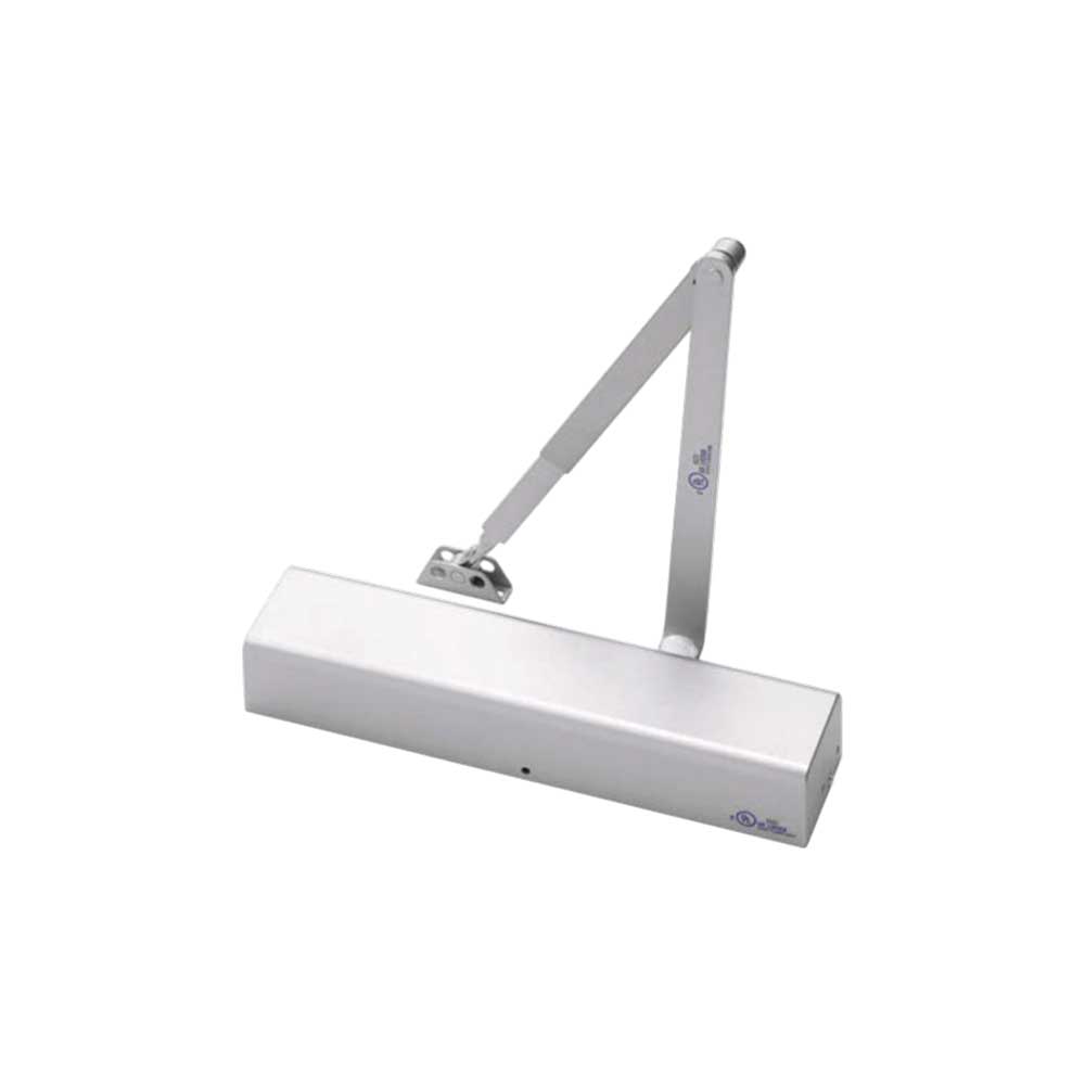 ACCENTRA - 2721 - Heavy Duty Non Hold Open Door Closer with Parallel Arm and Removable Stop - Aluminum Painted