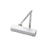 ACCENTRA - 2721 - Heavy Duty Non Hold Open Door Closer with Parallel Arm and Removable Stop - Aluminum Painted