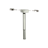 ACCENTRA - 7110F - Surface Mounted Vertical Rod Exit Device with Wide Stile Pushpad and Less Trim - 36 Fire-rated Device - Grade 1 - 630 (Stainless Steel)