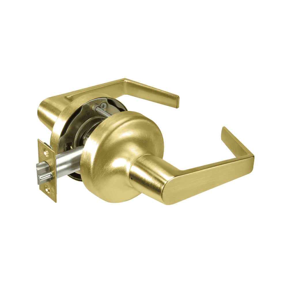 ACCENTRA - AU5301LN - Passage/Closet Latch Cylindrical Lock with Augusta Lever and Non-Keyed - Grade 2