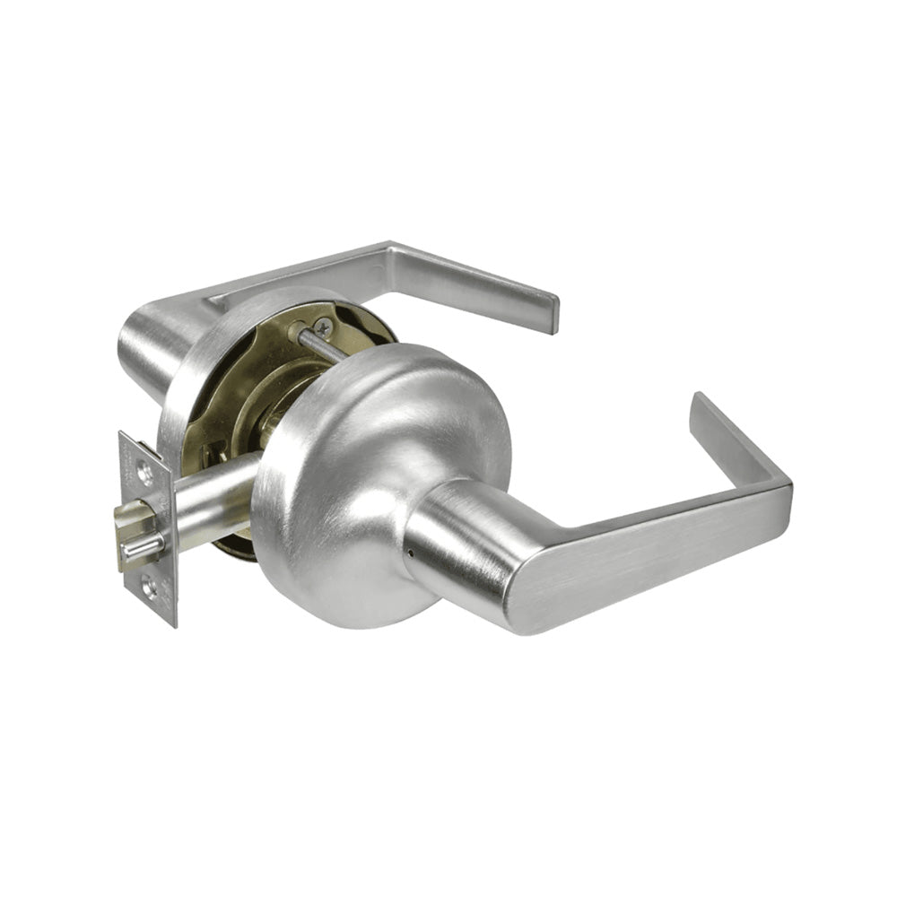 ACCENTRA - AU5301LN - Passage/Closet Latch Cylindrical Lock with Augusta Lever and Non-Keyed - Grade 2