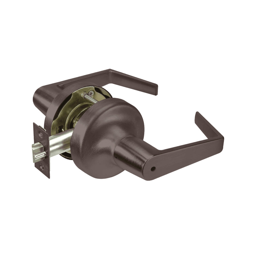 ACCENTRA - AU5302LN - Privacy/Bedroom/Bath Cylindrical Lock with Augusta Lever and Non-Keyed - Grade 2