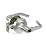 ACCENTRA - Cylindrical Lock Lever Set for Entrance with Augusta Lever - Grade 2 - 626 (Satin Chrome)