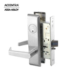 ACCENTRA - MOR8805FL - Mortise Storeroom Lock with MOR Trim - Grade 1 - 626 (Satin Chrome)