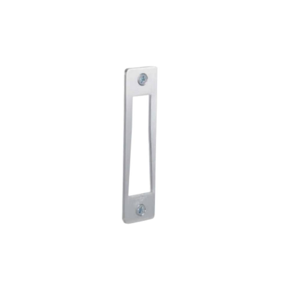 Adams Rite - 4000-011-130 - MS Deadlock Trim Strike with 1-3/8 Bolt Throw - 130 (Satin Aluminum Ritecoat Paint)