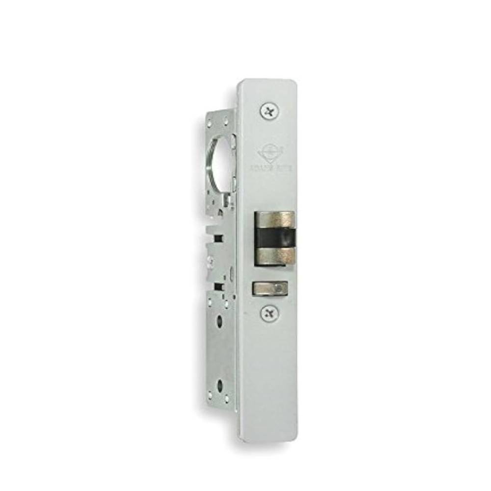 Adams Rite - 4510 - Standard Duty Deadlatch Flat Faceplate - Optional Backset - 4-5/8 Inch Mortise Strike - RH / LHR - 628 (Satin Aluminum Clear Anodized Finish)