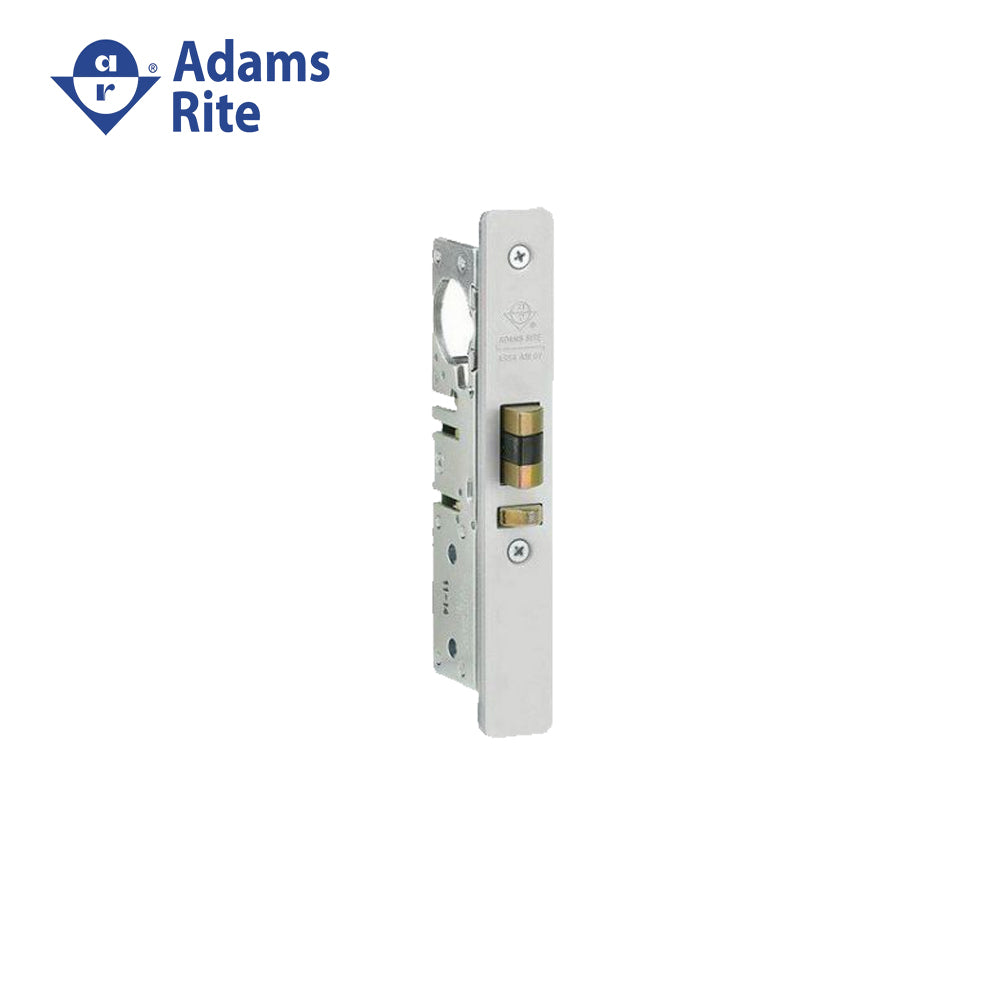 Adams Rite - 4513-26-IB - Standard Duty Deadlatch Lock Body Flat Faceplate with 31/32 Backset and Right-Handed or Left Hand Reverse - Zinc Plated