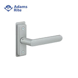 Adams Rite - 4568-501 - Flat Euro Lever Trim without Return For 1-3/4 to 2 Thick Door and LH or LHR Operation - 130 (Satin Aluminum Ritecoat Paint)