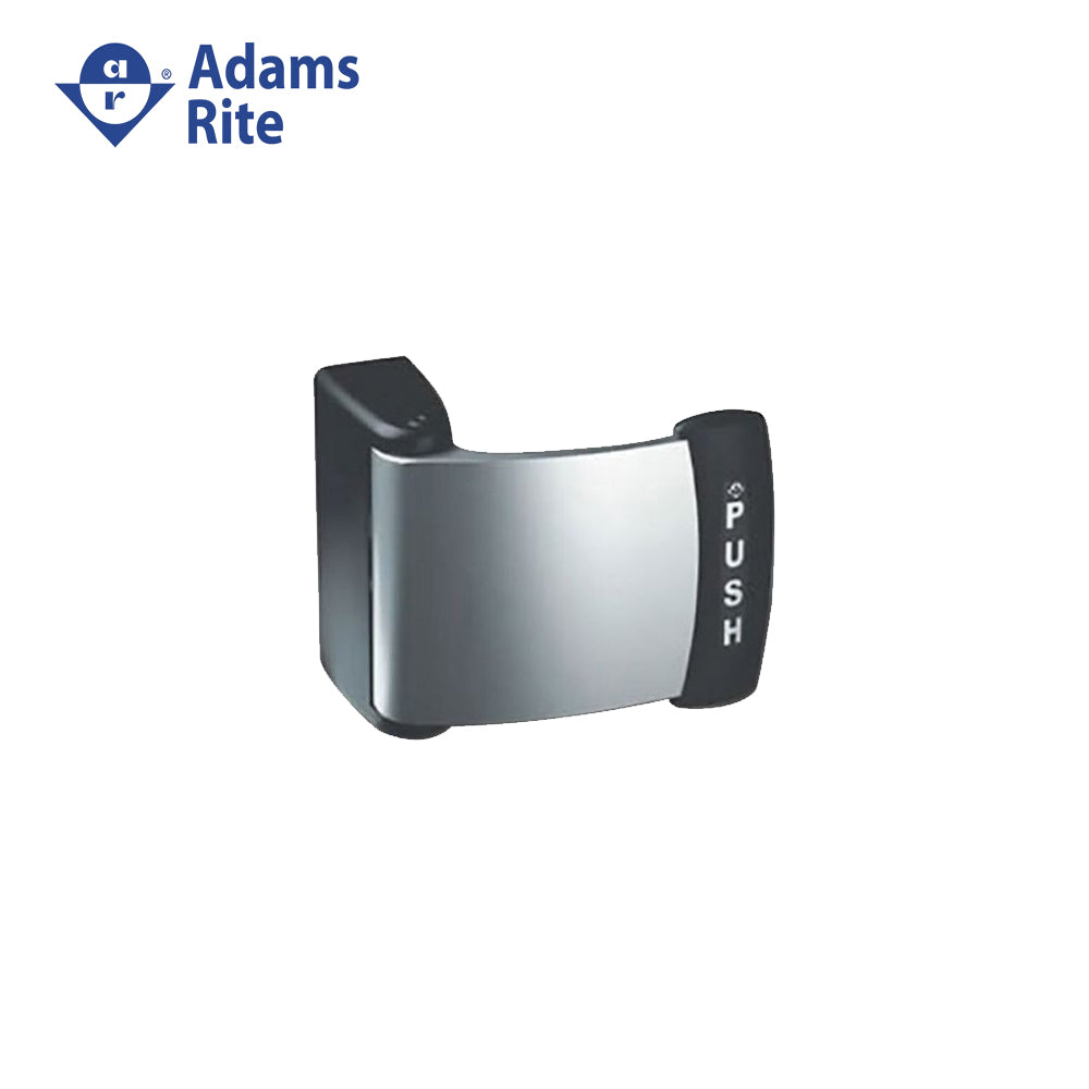 Adams Rite - 4591-04 - Curved Deadlatch Paddle for 1-3/4 Thick Doors and Left-Hand Reverse or Exterior Right-Handed - 628 (Satin Aluminum Clear Anodized Finish)