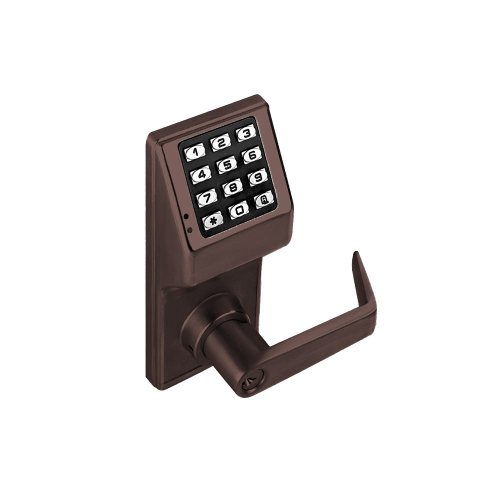 Trilogy Keypad Computer Alarm Lock - DL2700WP-10B - Trilogy Digital Keypad Cylinder Lock Weath ...